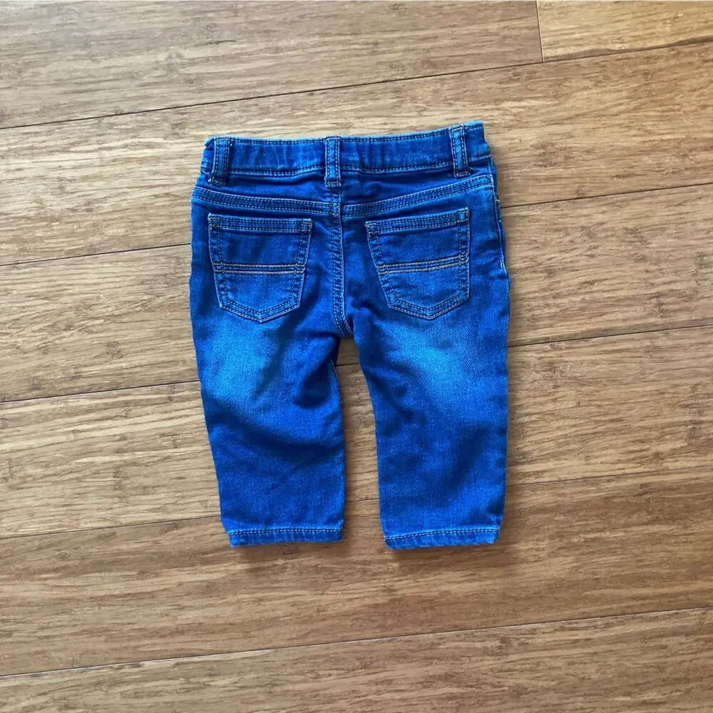 Carter's Straight Cut Baby Jeans, Size 6M